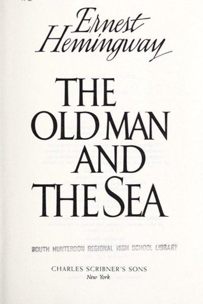 Cover of The old man and the sea