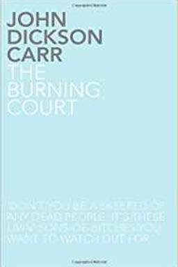 Cover of The Burning Court