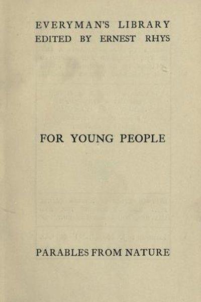 Cover of Parables from nature