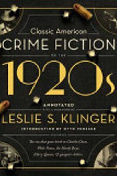 Classic American crime fiction of the 1920s