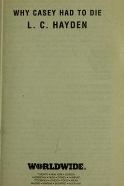 Cover of Why Casey had to die