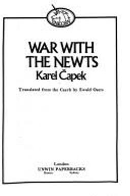 Cover of Válka s mloky