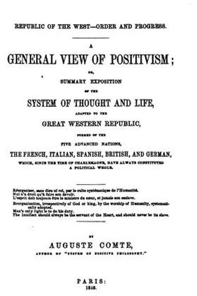 Cover of Discours sur l'ensemble du positivisme