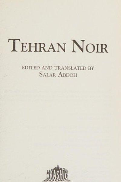 Cover of Tehran noir