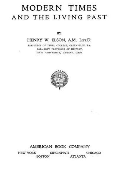 Modern times and the living past