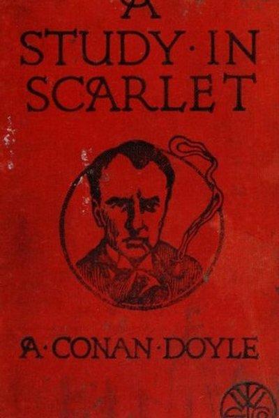 Cover of A Study in Scarlet
