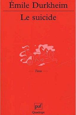 Cover of Le suicide