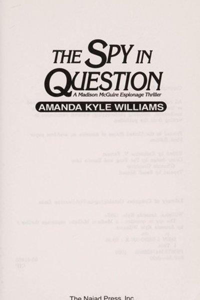 Cover of The spy in question