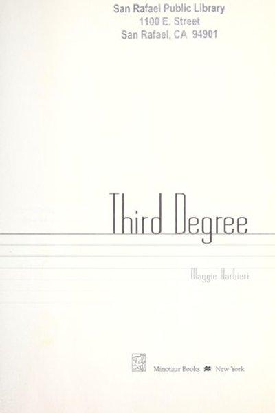 Cover of Third Degree