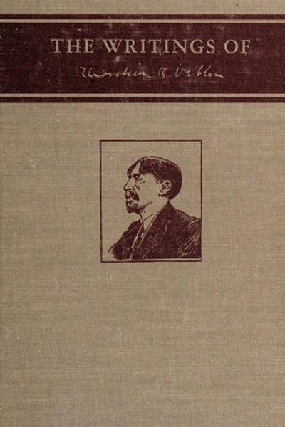 Cover of The theory of business enterprise 1904