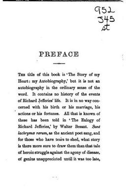 Cover of The story of my heart