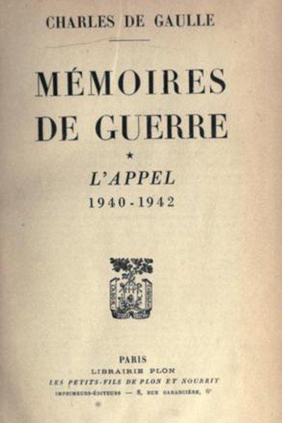Meḿoires de guerre