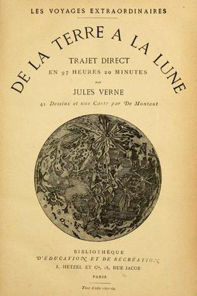 Cover of De la terre à la lune