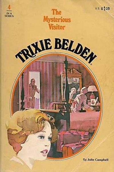 Cover of Trixie Belden and the mysterious visitor