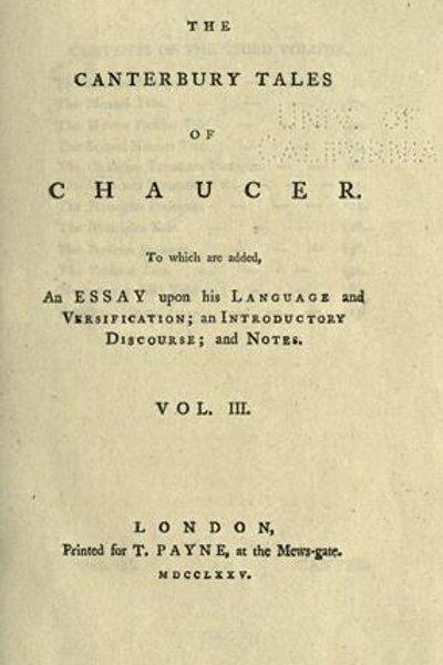 Cover of The Canterbury Tales