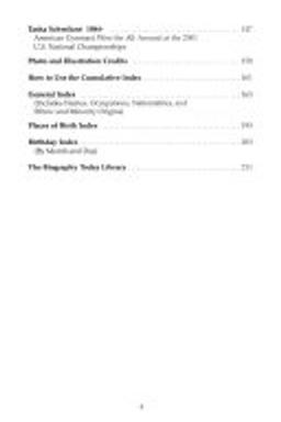 Biography Today Sports Series