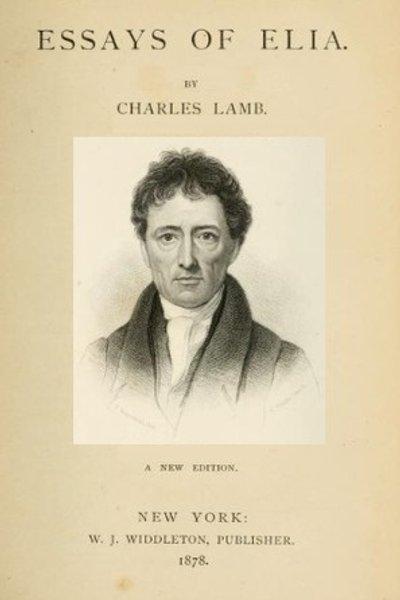 Cover of The Essays of Elia