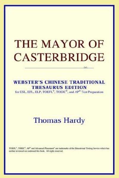 Cover of The Mayor of Casterbridge