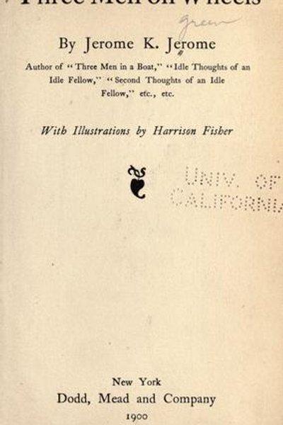 Cover of Three Men on the Bummel