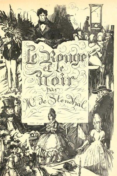 Cover of Le rouge et le noir