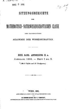 Sitzungsberichte der Philosophisch-historischen Classe