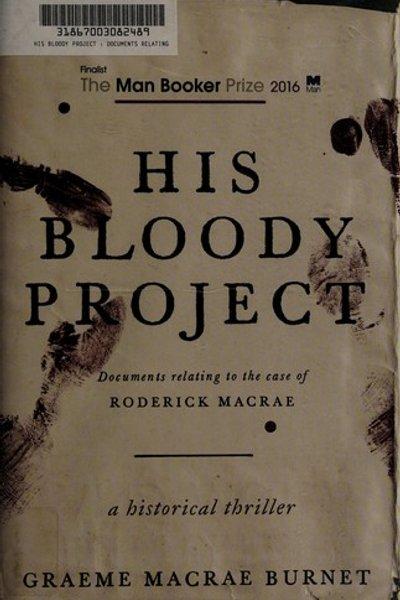 Cover of His bloody project