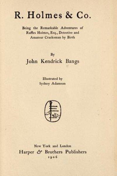 Cover of R. Holmes & Co.