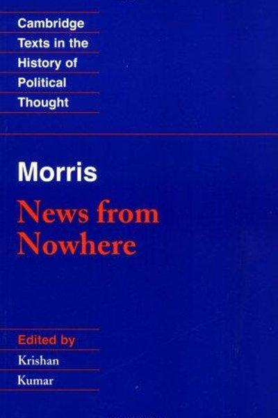 Cover of News from nowhere, or, An epoch of rest, being some chapters from a utopian romance