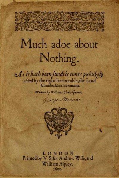 Cover of Much Ado About Nothing