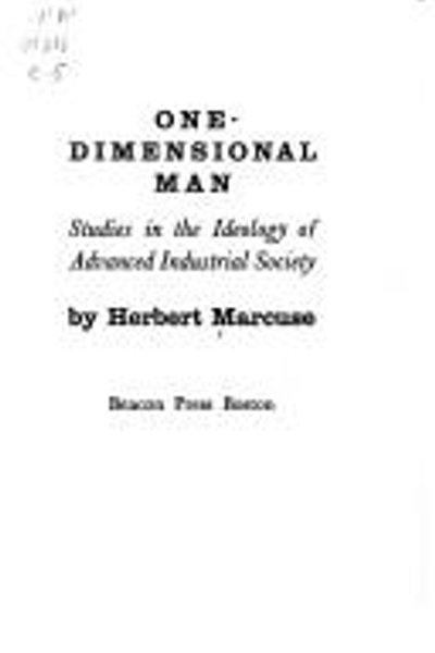 Cover of One-Dimensional Man