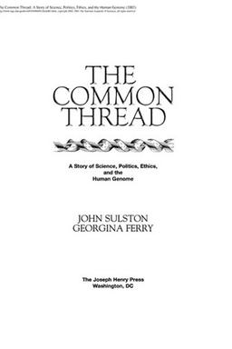 Cover of The common thread