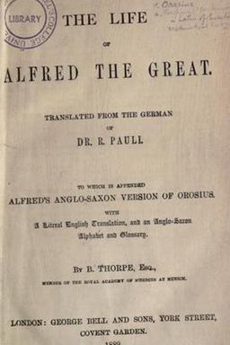 The life of Alfred the Great