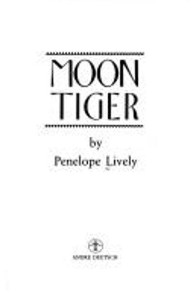 Cover of Moon tiger