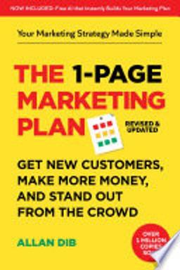 Cover of 1-Page Marketing Plan