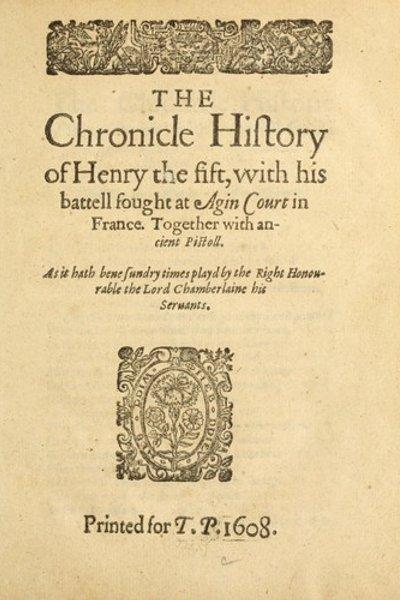 Cover of King Henry V