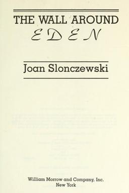 Cover of The wall around Eden