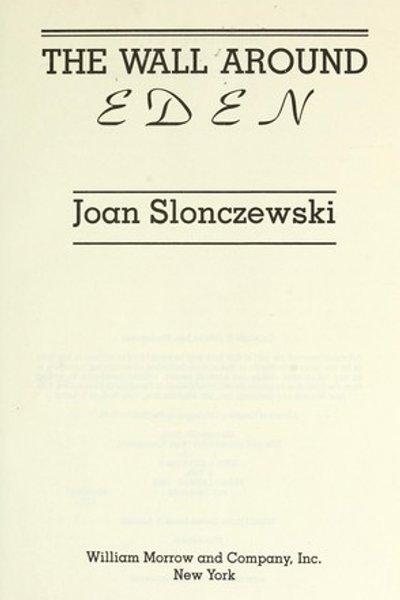 Cover of The wall around Eden