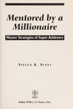 Cover of Mentored by a millionaire