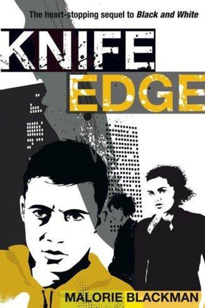 Cover of Knife edge (Noughts & Crosses #2)