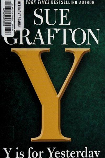 Cover of Y is for yesterday
