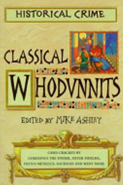 Cover of Classical Whodunnits