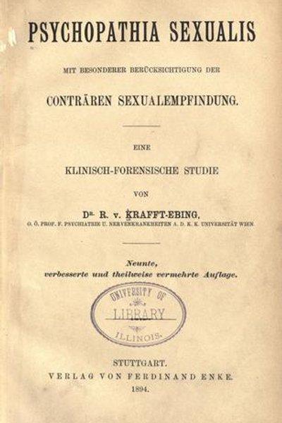 Cover of Psychopathia sexualis