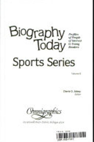 Cover of Biography Today Sports
