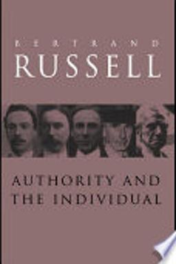 Cover of Authority and the Individual