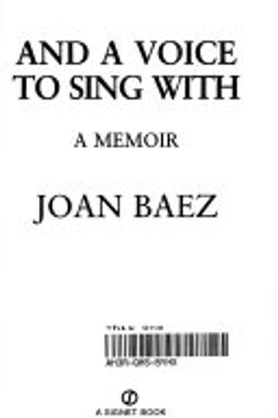 And a Voice to Sing With
