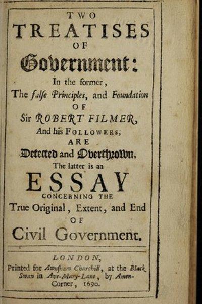 Cover of Two Treatises on Government