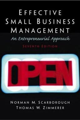 Cover of Effective small business management