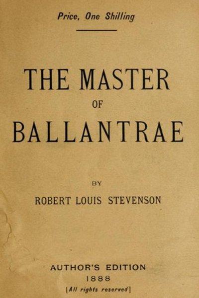Cover of The master of Ballantrae