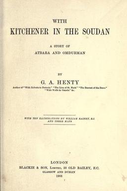 Cover of With Kitchner in the Soudan