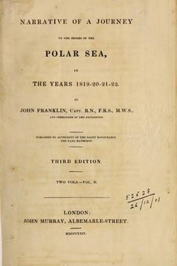 Journey to the shores of the Polar sea, in 1819-20-21-22